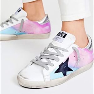 Tie Dye Golden Gooses